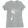 uh 1 huey air attack helicopter vinyl decal fire fighting cdf usfs Ladies Fitted T-Shirt