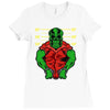 let's get busted Ladies Fitted T-Shirt
