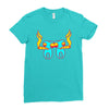 high tooths with joint Ladies Fitted T-Shirt