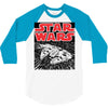 millennium falcon 3/4 Sleeve Shirt