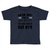 back off i have a crazy poppy and i'm not afraid to user him Toddler T-shirt