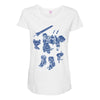 megazord Maternity Scoop Neck T-shirt