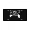 free shrugs License Plate