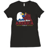 science bless america Ladies Fitted T-Shirt