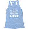 my favourite disney princess is my wife Racerback Tank