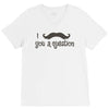 mustache V-Neck Tee