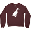 cool duck retro Crewneck Sweatshirt