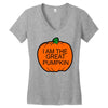 great pumpkin Women's V-Neck T-Shirt