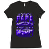 papa grumpy Ladies Fitted T-Shirt