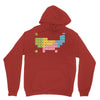 periodic table of america Unisex Hoodie
