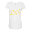 little (2) Maternity Scoop Neck T-shirt