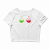 funny science shirt nerd Crop Top