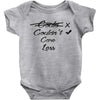 couldn&rsquo;t care less Baby Bodysuit