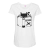 how to kill a mockingbird Maternity Scoop Neck T-shirt