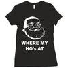 where my hoes Ladies Fitted T-Shirt