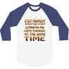 mixing languages russian english 3/4 Sleeve Shirt