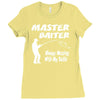 master baiter Ladies Fitted T-Shirt