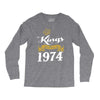 kings are born in 1974 Long Sleeve Shirts