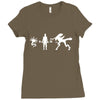 alien arith metic Ladies Fitted T-Shirt