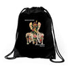 WE'RE BROKEN PEOPLE Drawstring Bags