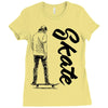 skate Ladies Fitted T-Shirt