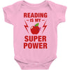 Reading Is My Superpower Baby Bodysuit