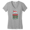 Meowy Christmas Women's V-Neck T-Shirt