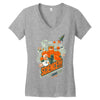 science!!! it knows stuff! Women's V-Neck T-Shirt