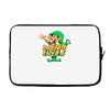 raised by elves elf christmas Laptop sleeve