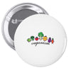 veganism Pin-back button