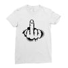 TAKE MY HAND Ladies Fitted T-Shirt