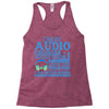 audio engineer tee Racerback Tank
