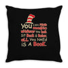 you can find magic in book Throw Pillow