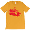 Canada Continent Roots T-Shirt