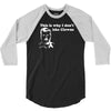 i dont like clowns tfunny 3/4 Sleeve Shirt