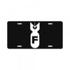 f bomb License Plate
