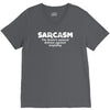sarcasm brain's natural defense against stupidity V-Neck Tee