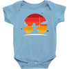 Samurai Sunset Baby Bodysuit