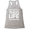 thug life Racerback Tank