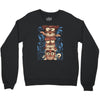 crazy totem Crewneck Sweatshirt