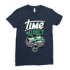 time money Ladies Fitted T-Shirt