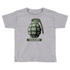 hand grenade military army Toddler T-shirt
