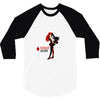 harley quinn 3/4 Sleeve Shirt