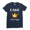 cake fashion nugget Ladies Fitted T-Shirt