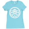 pumpkin tentacles Ladies Fitted T-Shirt