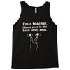 eyes in the back of my shirt Tank Top