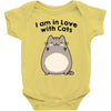 i am in love with cats Baby Bodysuit
