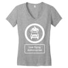 low flying motorcycles Women's V-Neck T-Shirt