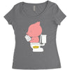 cha ching Women's Triblend Scoop T-shirt