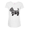 dog lover Maternity Scoop Neck T-shirt